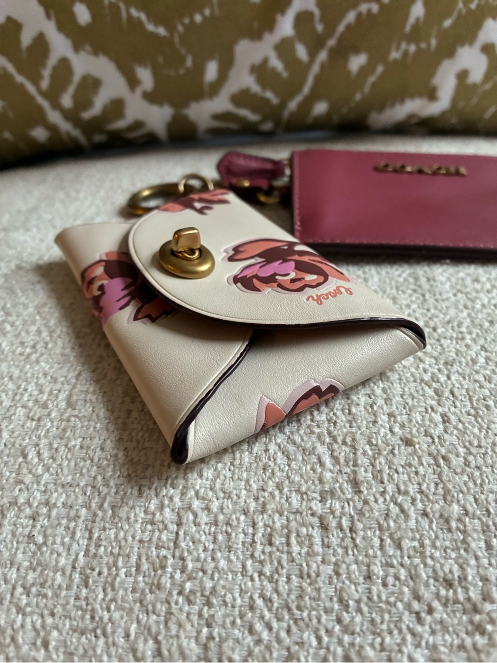 Coach Turnlock Coin Purse and Dual Card Case Set, Bag Charm, 86407 - Picture 10 of 15